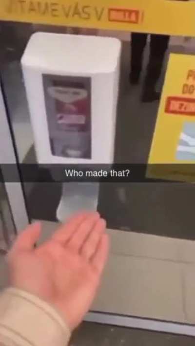Who made that?