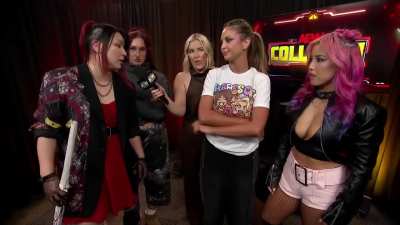 Mina, Harley, Shida & Statlander backstage segment - AEW Collision (May 2, 2026)