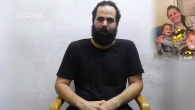 Look at his sorrow. They told him, while in captivity, about his family dying (unconfirmed as of now) so they can extract this "authentic" recording. Would you accept the people who do this as neighbors?