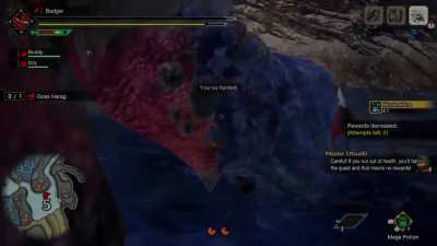 "So, how's that new Monster Hunter going?"