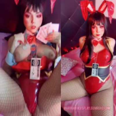 yumeko jabamy bunny by mariigabiicosplay