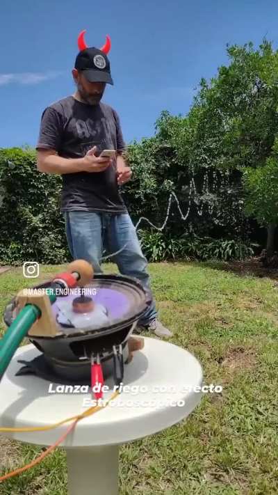 Water hose waves