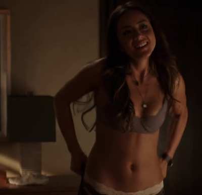 "Wow, that was honestly the best sex I've ever had. You're such a stud! Call me whenever you're next in town and I'll drop my panties faster than you can say which position you're going to fuck me in" - Chloe Bennet