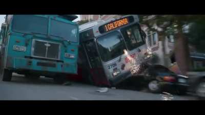 Runaway Muni caught on camera. Stunning footage!