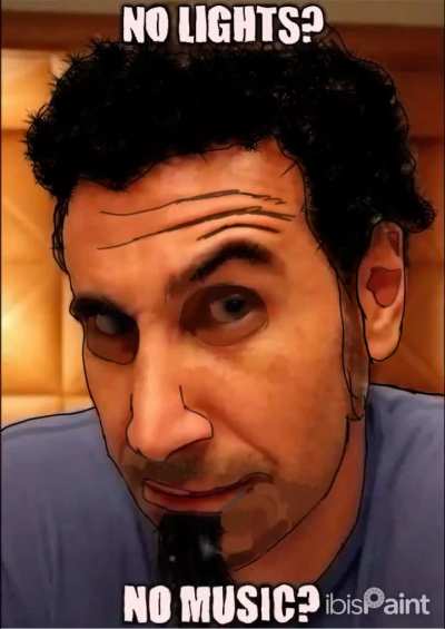A drawing by Serj Tankian