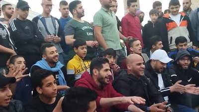 Palestinians being Palestinians... enjoying the moment at el-aqsa,the morning of 7/5/21