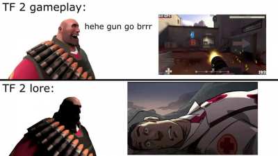 Tf2 gameplay vs tf2 lore