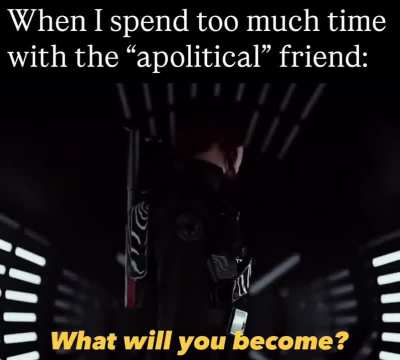 Most people who claim to be &ldquo;apolitical&rdquo; are liars