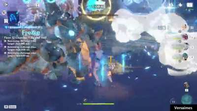 Permafreeze Comp Showcase (Jean, Rosaria, Ganyu &amp;amp; Xingqiu)