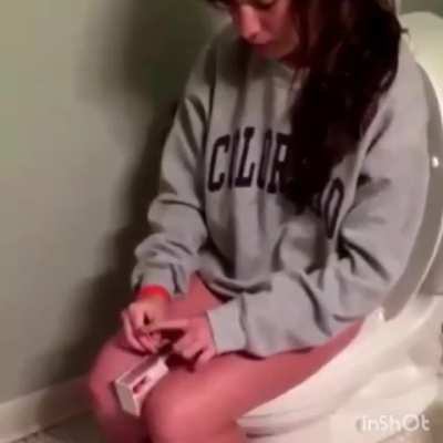 Lighting a match