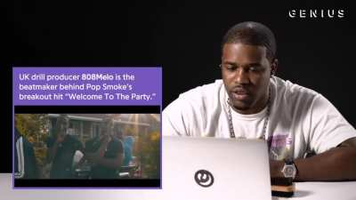 A$AP Ferg (Harlem, NY) reacts to hearing Pop Smoke (Brooklyn, NY) for the first time: "These kids look &amp;amp; sound like they're from London"