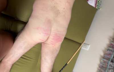 I love watching your ass get redder for Me!