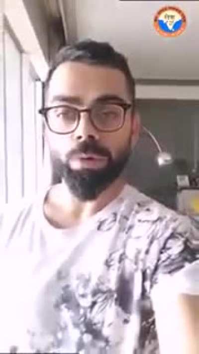 "Virat" kohli praising RSS
