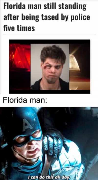 Florida folk are a different breed
