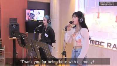210609 ROS&Eacute; - On the Ground cover by EVERGLOW&rsquo;s Mia &amp;amp; Sihyeon