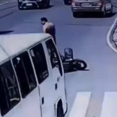 Motor Nabangga ng Tao
