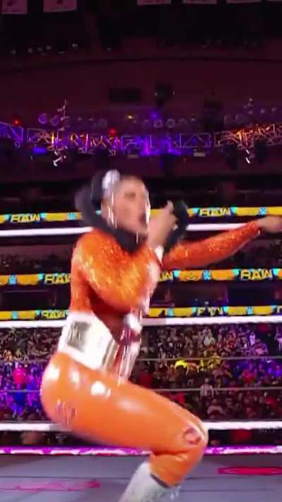 Kicking off WWE Raw