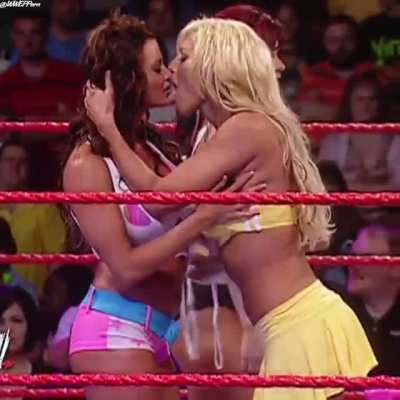 Torrie Wilson with Candice Michelle