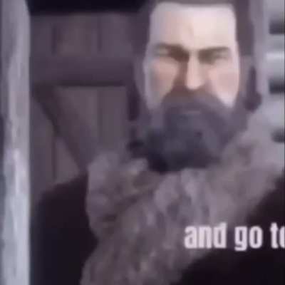 You heard him
