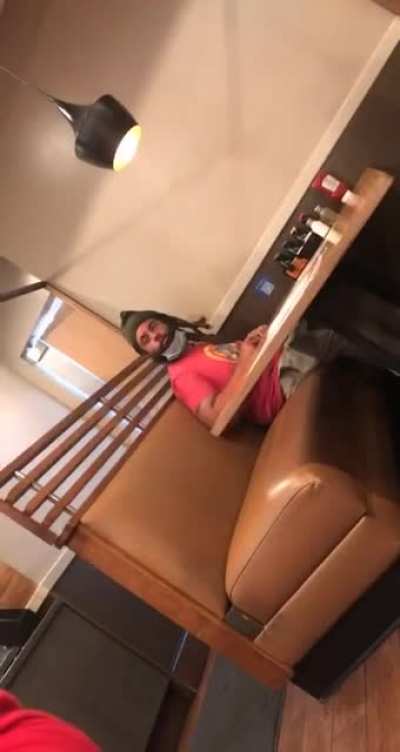 Lighting up in iHop