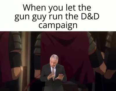 Magic guns.