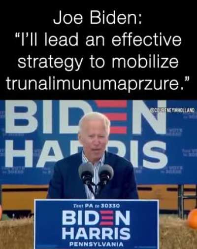 Why we as Biden supporters know our man will win!!!!!