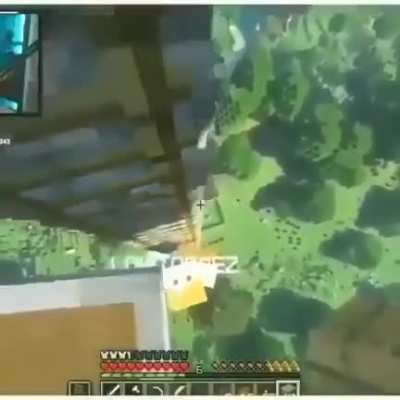 Wanted to share this here, it's Minecraft but a bit different