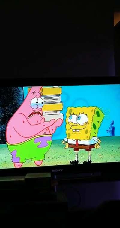 Don't mind the Dutch SpongeBob I was high