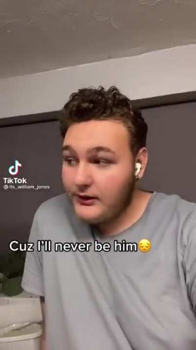 I'll never be him