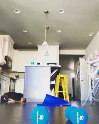 Stupid attempt to mess with her shot!