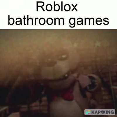 Roblox bathroom games
