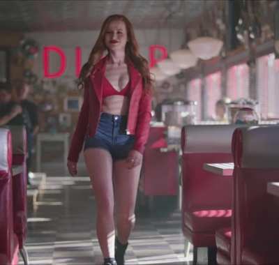 Madelaine Petsch, leggy and Cleavage