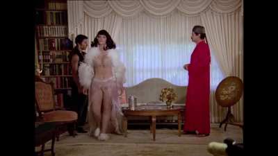 Grace Renat in "Santo: The Fist of Death" (1982)....that dance though. Lmao