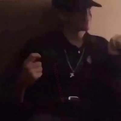 Came in as a pizza boy and came out as a gangsta (with sound)