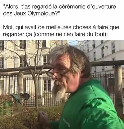 M&ecirc;me pour les r&eacute;f&eacute;rences des moimois &agrave; venir sur les JO, j'm'en fous.