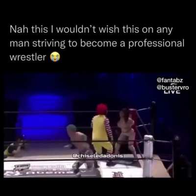 ah yes, professional wrestling