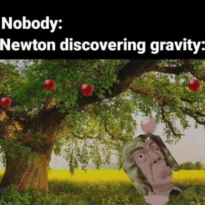 We could have been flying right now if he didn't discover it