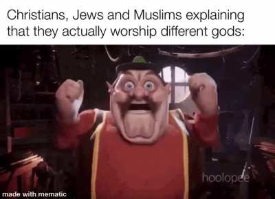 Our gods are so different