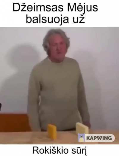Džeimas Mėjus??? Whaat?