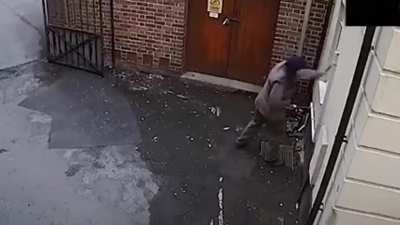 Arsonist getting a taste of their own medicine