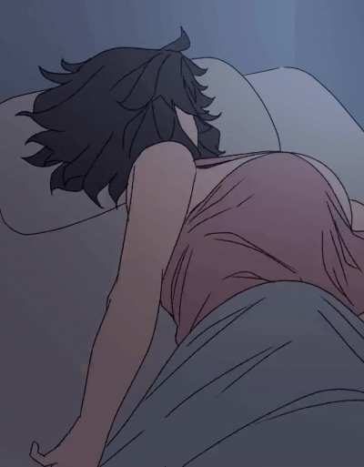 Tossing and turning in bed