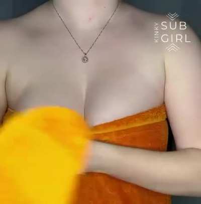 After shower reveal