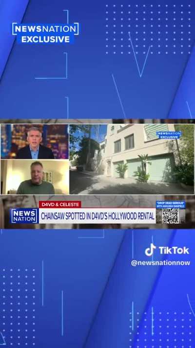 Exclusive: Private investigator Steve Fischer tells NewsNation a chainsaw was found in the home rented by D4vd. Fischer joins "Banfield" to discuss a report that D4vd will likely be indicted in connection with the death of 14-year-old Celeste Rivas Hernan