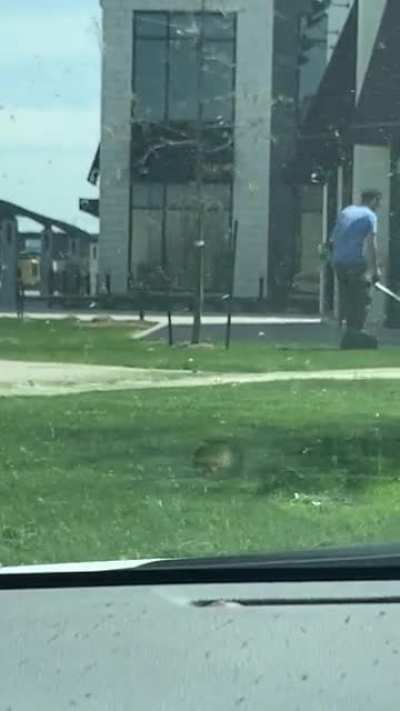 Wonder how many osha violations he&rsquo;s committed this day