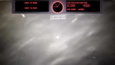 Shoot UFOs for Bonus Points