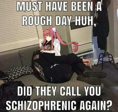 Moni cheering you up at home.