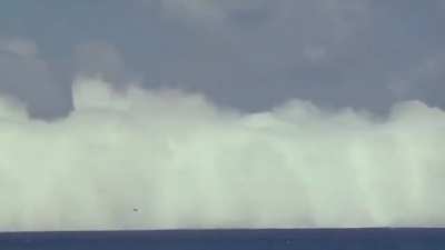 Experiment with detonating a nuclear bomb in the ocean. 🌊