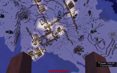 sooo i found that throwing blocks and items on a bed in Minecraft 22w13oneBlockAtATime will cause this to happend which is very common