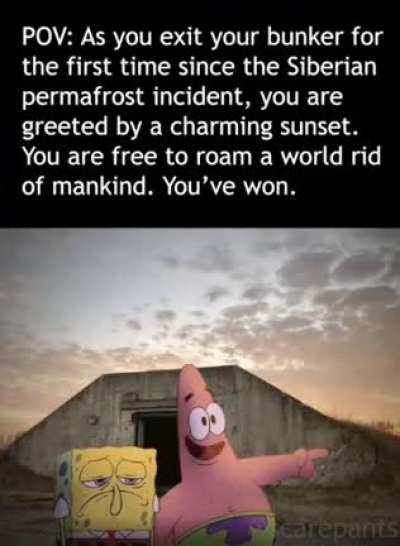 At last