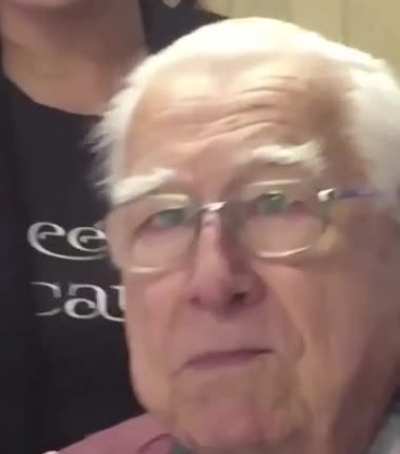 He&rsquo;s having a blast at his 95th birthday party